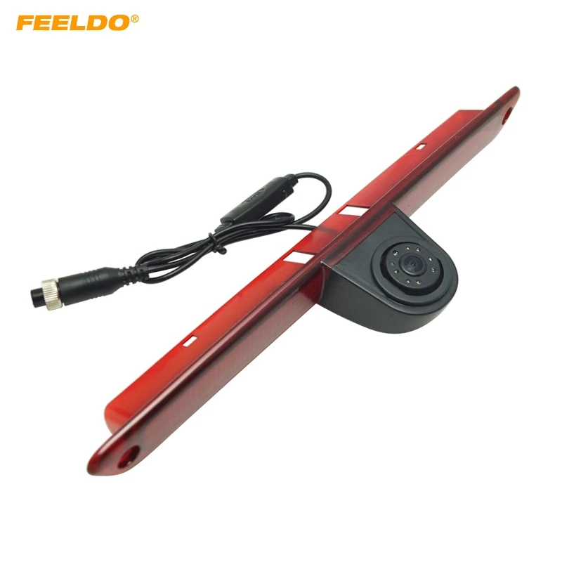 

FEELDO Car LED Brake Light IR Rear View Reversing/Parking Camera For Mercedes Sprinter/Volkswagen Crafter 2007-2015 #FD-5374