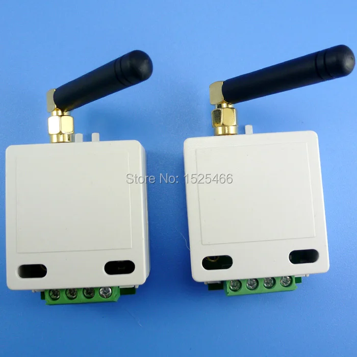 

2x 433mhz 1km Long Distance UART RS485 UART Wireless Transceiver Module RF Serial Port Data Passthrough Board for PTZ Modbus PLC