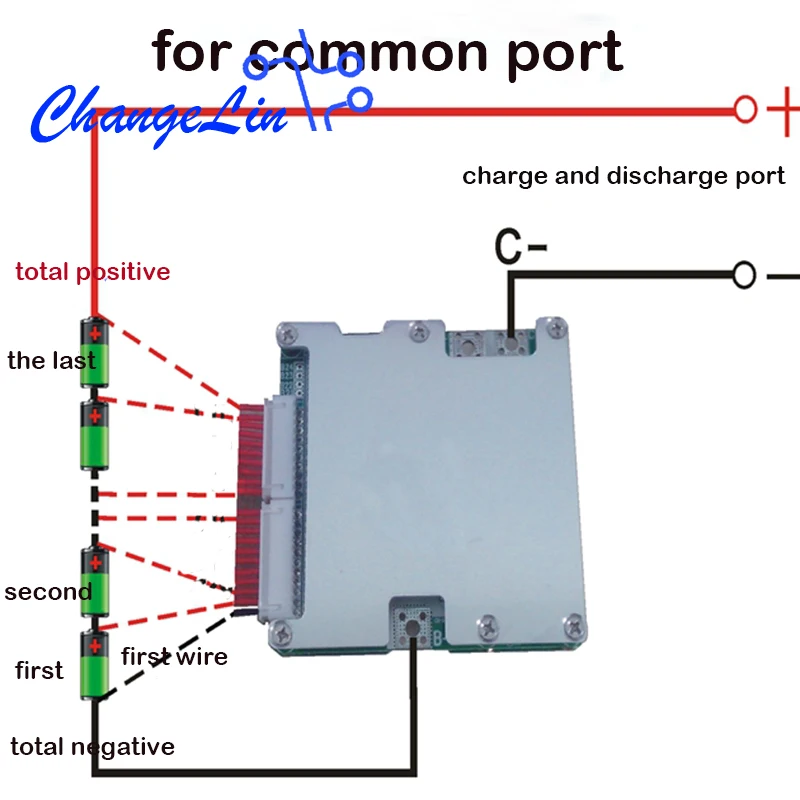 16S 60V 48V PCB Li-Ion Lipo Lifepo4 литиевая батарея Защитная плата BMS полимерный индикатор упаковки для электромобиля ebike