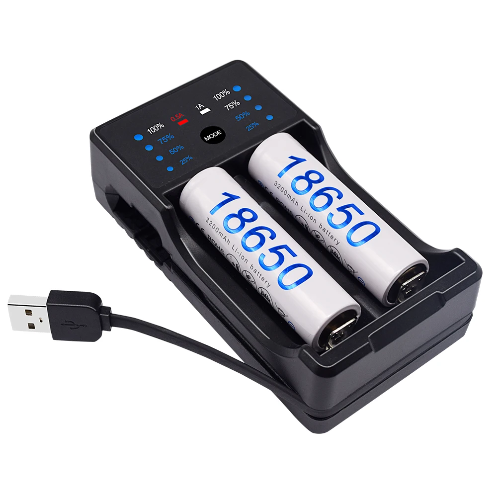 USB умное зарядное устройство 18650 22650 зарядное устройство перезаряжаемое зарядное устройство для AA AAA 18650 26650 с светодиодный дисплей