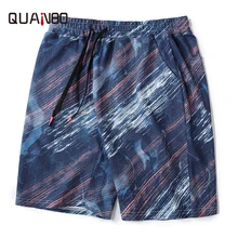 Большие размеры 5XL 6XL модные пляжные шорты с принтом Новые Летние Гавайские шорты звездного неба хлопок свободная брендовая одежда