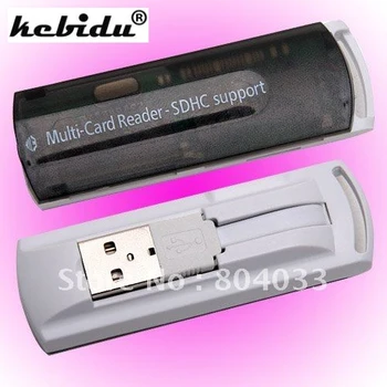 

kebidu 10pcs USB 2.0 all in 1 Multi in one Memory Stick Multi-Card Reader Mini Micro SD SDHC MS SD TF for notebook tablet pc