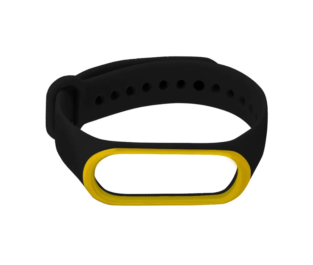 Спортивный силиконовый ремешок для часов Xiaomi Mi Band 3 25 цветов Смарт часы/шагомер
