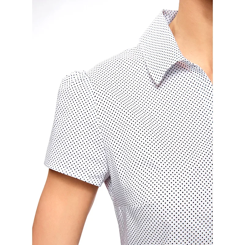 oodji Блузка принтованная из легкой ткани женская 21407022 9 12836|blouses and shirts|shirts blousesblouse