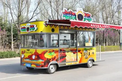 RL-E50 Мобильная пищевая машина большая закуска машина холодный напиток машина мобильный мороженое автобус пищевая киоск грузовик оборудование для торговли продуктами питания грузовик