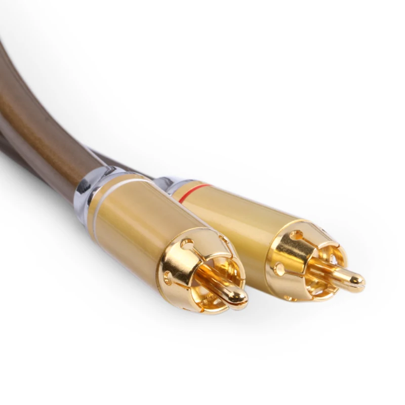 Skw sk-hf2001b rca audio cable amplifier subwoofer line hifi signal line audio line fever 