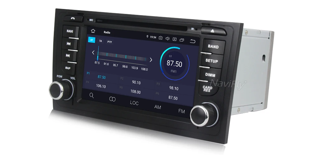 Cheap Android 9.0 IPS DSP Car dvd radio audio Multimedia Player For Audi A6 S6 RS6 1999-2005 Allroad 2000-2005 GPS Navigation RDS A6 19