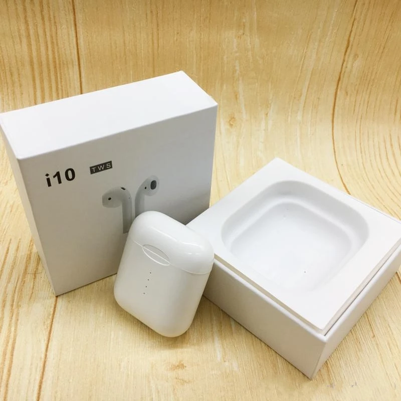 

1PCS/lot New i10 TWS Touch Bluetooth 5.0 Music 3D Stereo for iphone for Sony Wireless Earbuds china pods