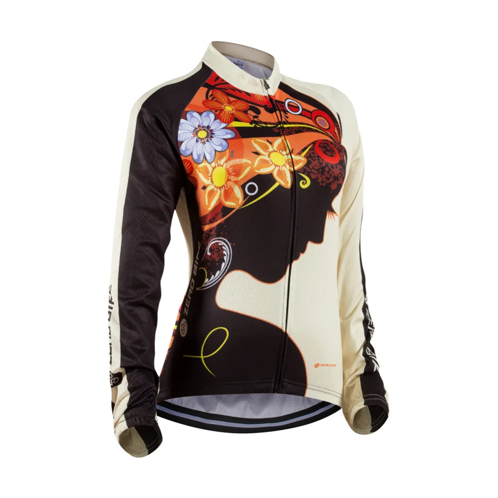 women's long sleeve cycling jersey sale