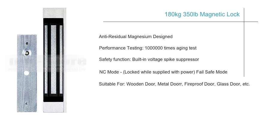 Diysecur Дистанционное управление 125 кГц RFID считыватель 180 кг магнитный замок двери Управление доступом безопасности Системы комплект