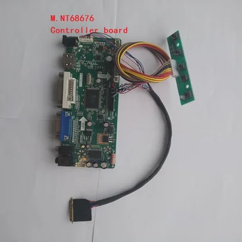 

DIY for B173RW01 V0 display 1600X900 Panel 17.3" Screen HDMI LVDS VGA monitor LED LCD M.NT68676 kit Controller board DVI Audio