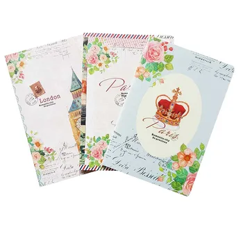 

1pcs/lot Retro London Paris A5 book Daily journal Notepad fancy School Office material Stationery