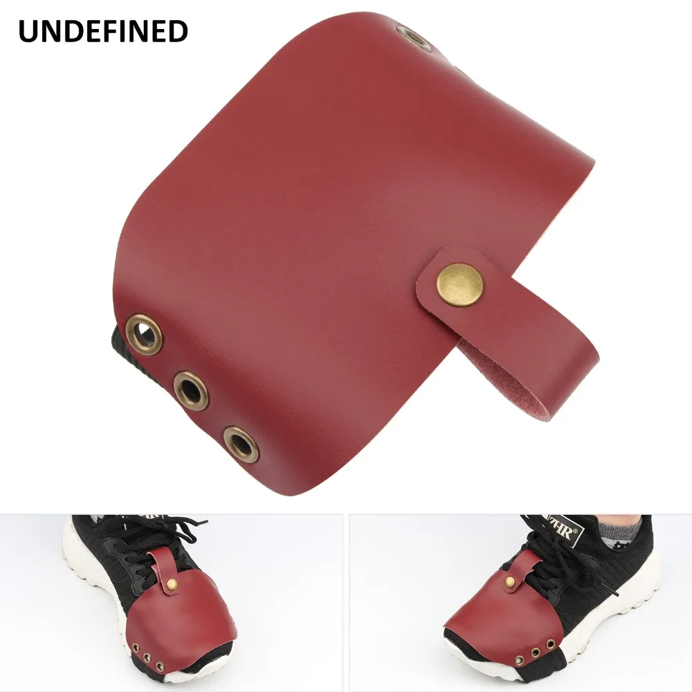 Safety Shoes Shoe Covers Motorcycle Shift Pad Motorcycle Shoe Cover Motorcycle Shoes Mens Shoes Motorcycle Rain Boots Motorcycle Boots Motorcycle Gear Shifter Accessories Universal Motorcycle Shoes Protective PU Leather Gear Shift Shoe Covers Boots Protector Cover Shifter Pad Case Motocross Racing