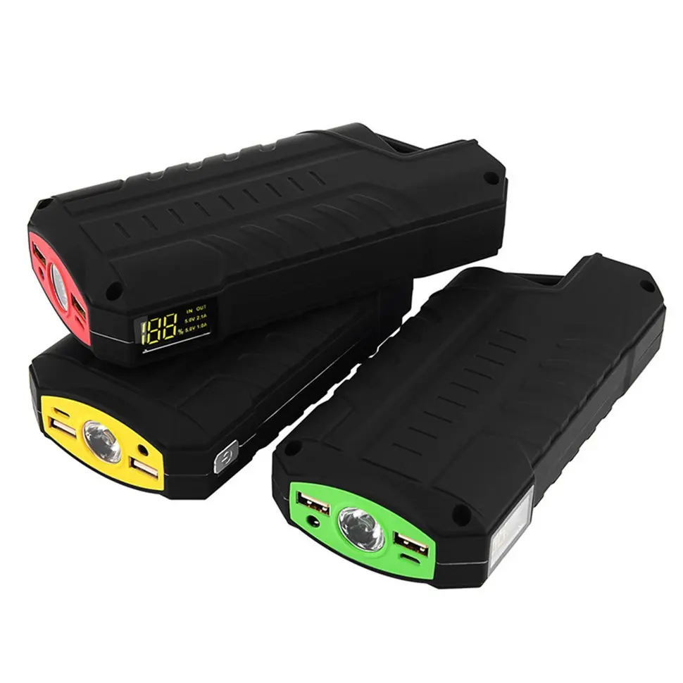 

68800mAH High Capacity 12V 4 USB Portable Mini Car Emergency Jump Starter Booster Charger Power Bank For Emergency Car Charger