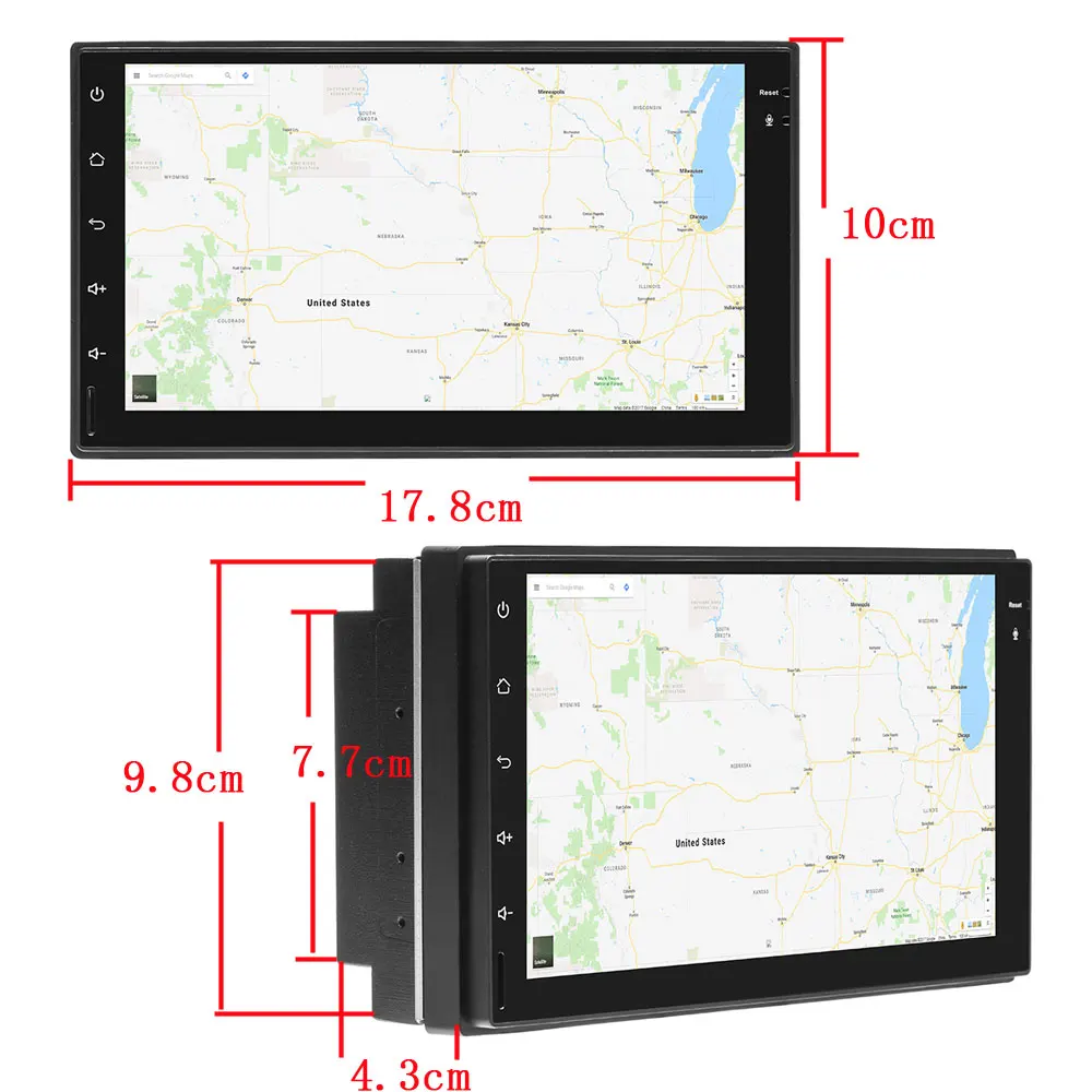 Hikity Android 8,0 Автомагнитола " 2 din gps навигация android 2din мультимедийный плеер wifi Bluetooth MP5 Авторадио аудио радио