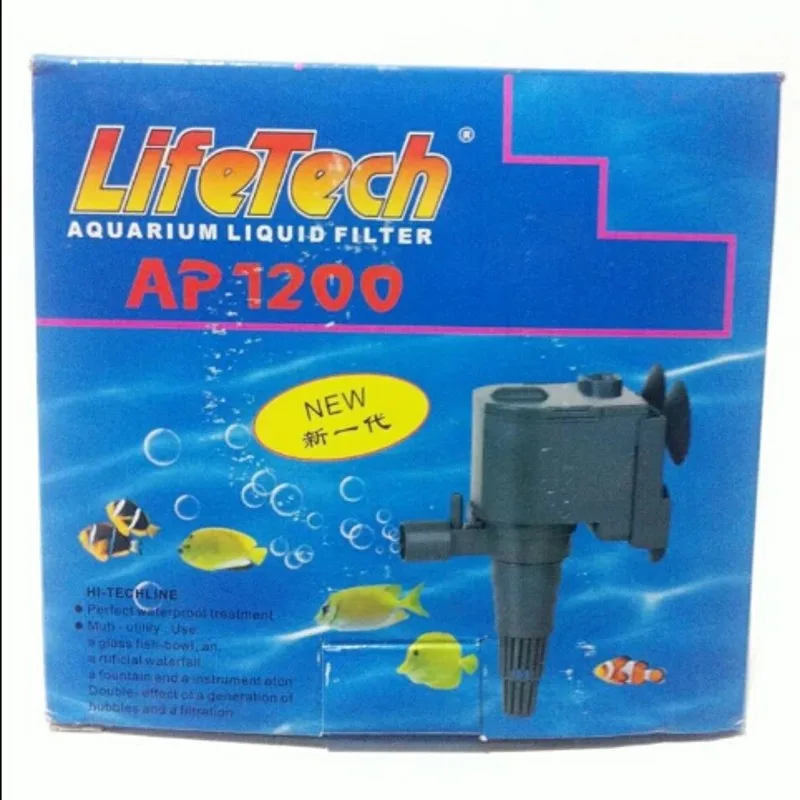 JEBO Aquarium LifeTech Submersible pump AP1200 8 9w 600L/Hin Pumps