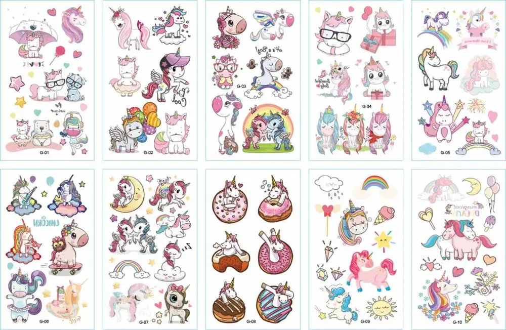 10pcs anime unicorn stickerss on laptop 3d skateboard stickers kids tattoo waterproof Funny stickers Toys For Children 10pcs anime unicorn stickerss on laptop 3d skateboard stickers kids tattoo waterproof Funny stickers Toys For Children
