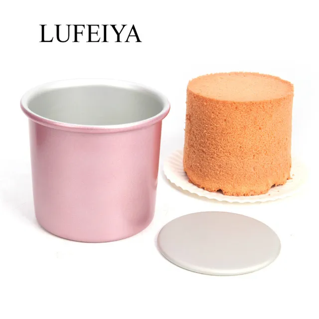 Mini Cake Pan 4 Inch Cake Mold Non Stick Round Sponge Cake Pan Mousse Pudding Mold Baking Tray Mini Cake Pan 4 Inch Cake Mold Non Stick Round Sponge Cake Pan Mousse Pudding Mold Baking Tray