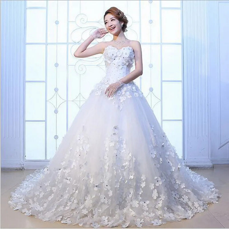 2017-Hot-Sale-Sweetheart-Sleeveless-Royal-Train-Lace-Up-Floor-Length-Wedding-Dress-Vestido-De-Noiva (1)
