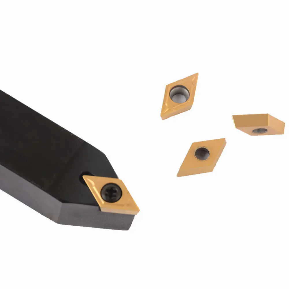 

Lathe Tool Turning Kit Holder Inserts + Wrench Universal Professional DCMT11T304 UE6020 SDNCN2020K11 Latest Best