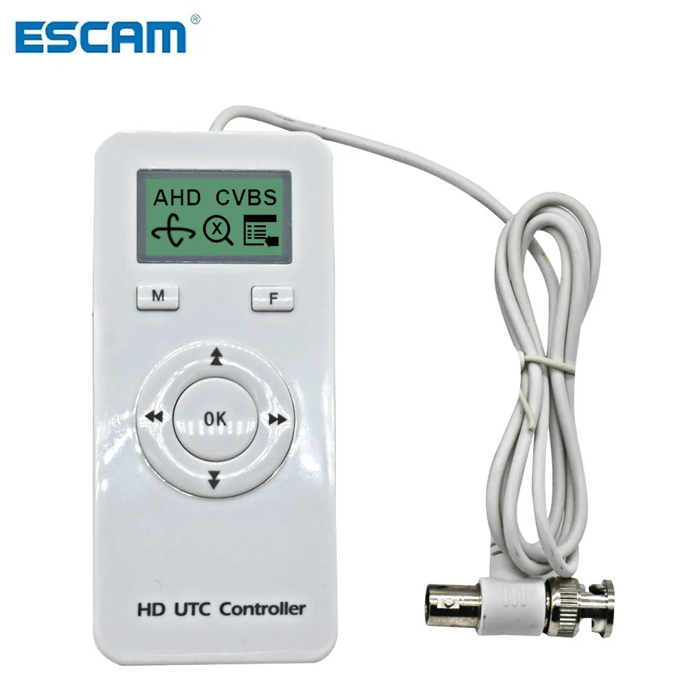 

ESCAM HD AHD Analog UTC Controller for Surveillance CCTV Camera BNC UP the Cable OSD Menu Remote Control