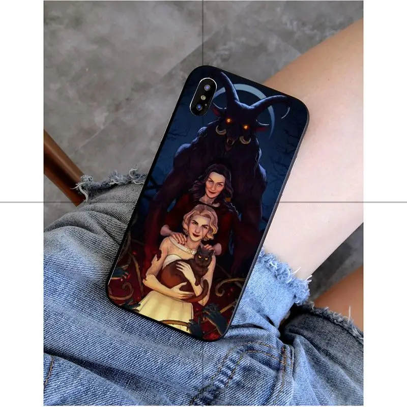 Babaite Chilling adventures of Sabrina TPU Мягкий силиконовый черный чехол для iPhone X XS MAX 6 6s 7 7 plus 8 8 Plus 5 5S SE XR