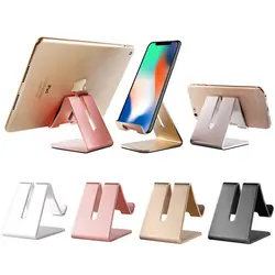 Универсальная Алюминиевая Подставка для планшета металлический Настольный держатель подставка для мобильного телефона для iPad iPhone xiaomi huawei