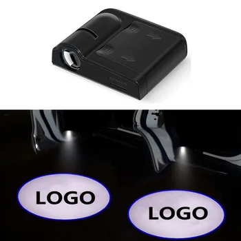 

10PCS Led Car Door Welcome Logo Light For Peugeot For Mercedes Benz all of car logo Projector Ghost Shadow Lamp