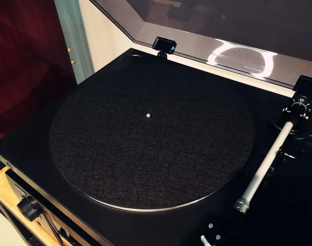 Войлочный виниловый коврик для виниловой пластинки LP Slip Mat Audiophile толщиной 3 мм