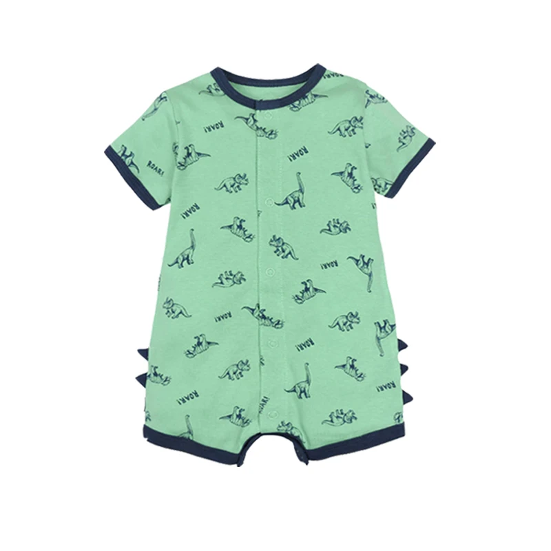 2019 الصيف طفل الفتيان الملابس جمبسوت من القطن قصيرة الأكمام Roupas مينينو للطفل الصبي الجسم الدعاوى ، 0-24 M الاطفال السروال القصير