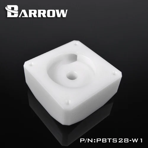 Барроу PBTS28 W1 ПММА/акрил/помпон крышка водяного насоса для DDC serise компьютера
