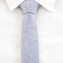 Шерсть Для Мужчин's светло-серый галстук 6 см, трикотажные Галстуки для Для мужчин для отдыха и вечеринок Интимные аксессуары рождественские подарки Gravata