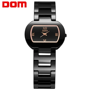 

DOM women Watches women top famous Brand Luxury Casual Quartz Watch female Ladies watches Women Wristwatches T-576-1M