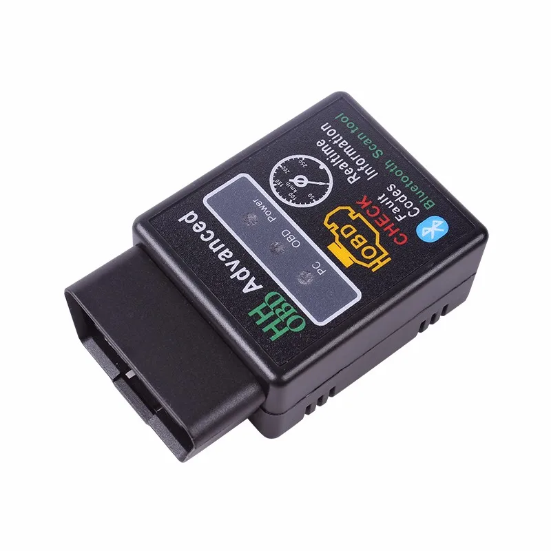 Hh OBD Мини ELM327 Bluetooth цены по прейскуранту завода-изготовителя V2.1 OBD2 диагностический сканер работа на Android Symbian Windows ELM 327 адаптер BT