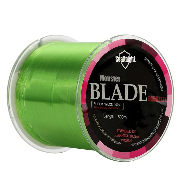 

New quality Brand Blade Series 500m Nylon Fishing Line Fish Line 2-35LB Mono Nylon Line Monofilament Japan Material Carp