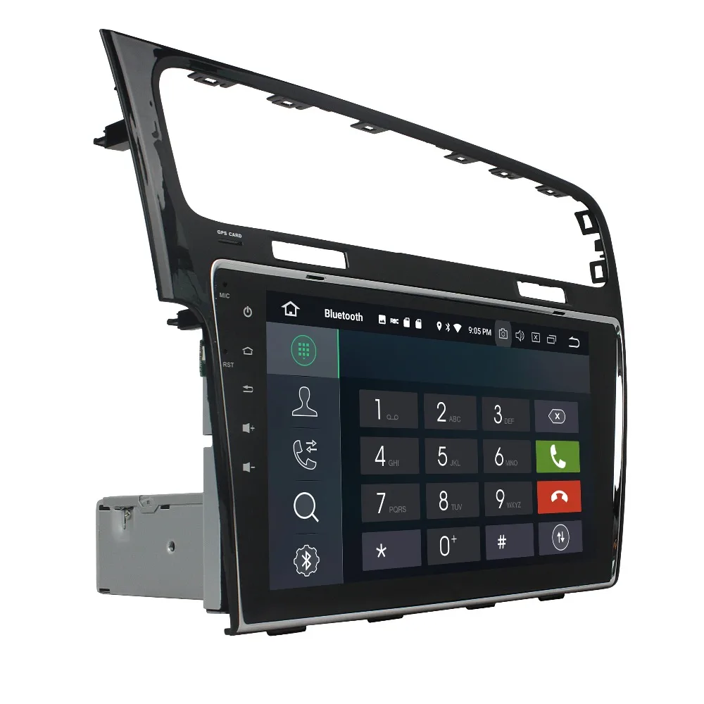 10 1 &quotips DVD мультимедиа плеер радио для Volkswagen VW Golf 7 MK7 2013 2015 Octa Core Android 8 2 GB