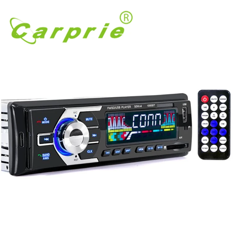 Car In Dash Bluetooth Stereo Audio USB SD FM Aux Input Receiver MP3