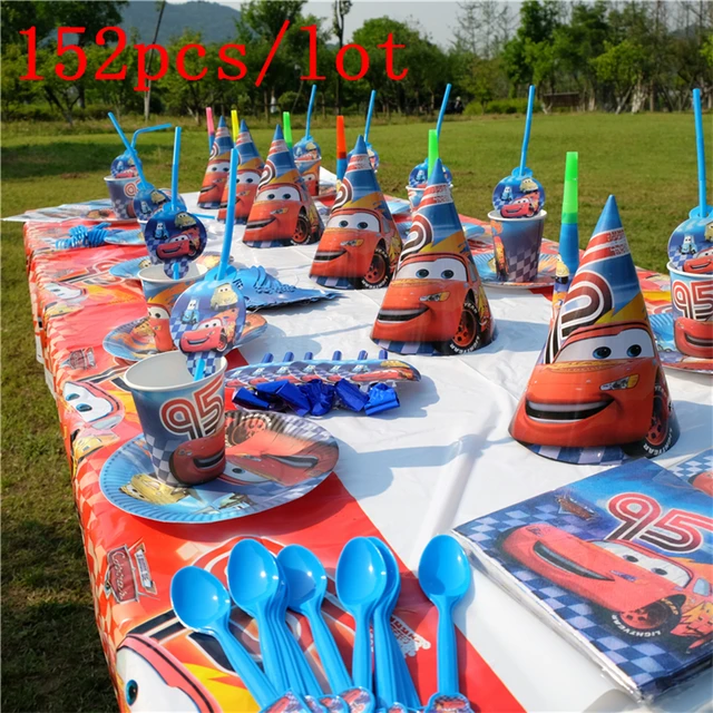 Buy Disney Lightning McQueen Cars Theme Design 152Pcs