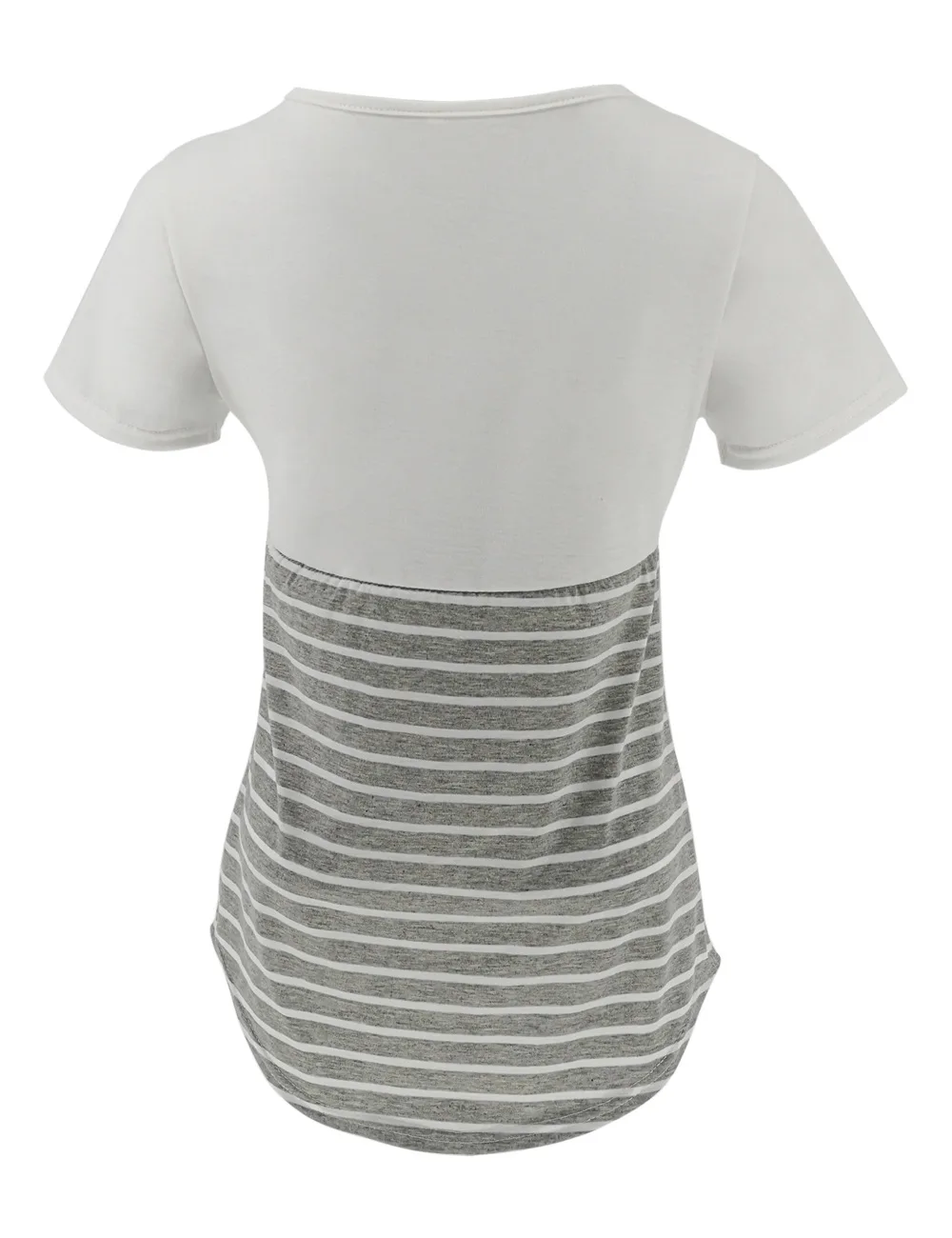 Беременность одежда для кормления топы для беременных Для женщин с коротким рукавом кормящих блузка для кормления грудью футболка мульти-стиль
