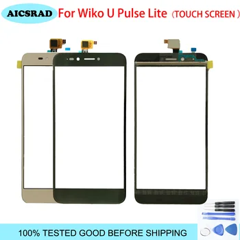 

5.2 inch front outer glass For Wiko U Pulse Lite Touch Screen Touch Panel Lens Replacement For Wiko UPulse Lite + Tools