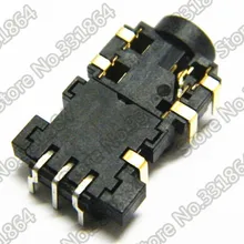 Free shipping 3 5mm the interface Applicable Asus Acer Lenovo notebook audio interface headphone jack connector 8 pin socket