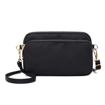

Fashion Women Clutch Bag Waterproof Nylon Zipper Multi-pocket Female Shoulder Bag Shopping Travel Purse Small Portable Bag