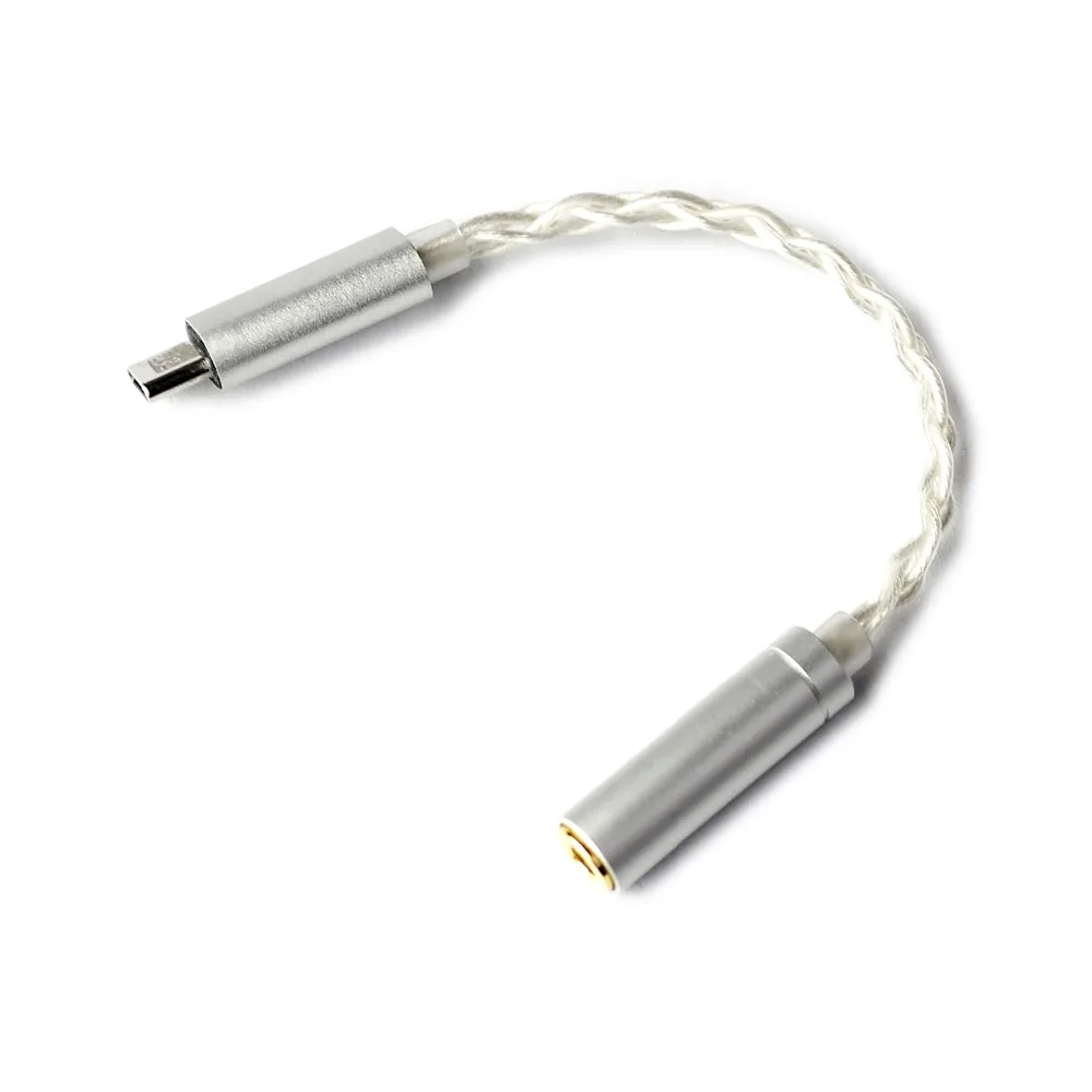 

TC35 USB type-C to Jack 3.5 Cable Adapter For Android mobile phone Huawei Xiaomi oppo vivo SAMSUNG etc, 192kHz/32bit