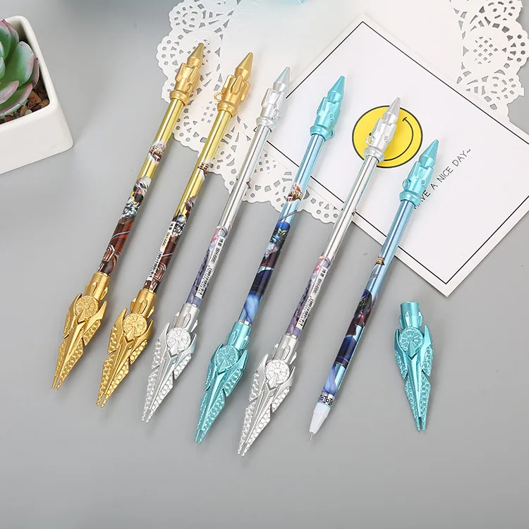 

40 pcs Creative Birds Learning Stationery Pen and Cartoon with Phoenix Gun Neutral Pen Kawaii School Supplies
