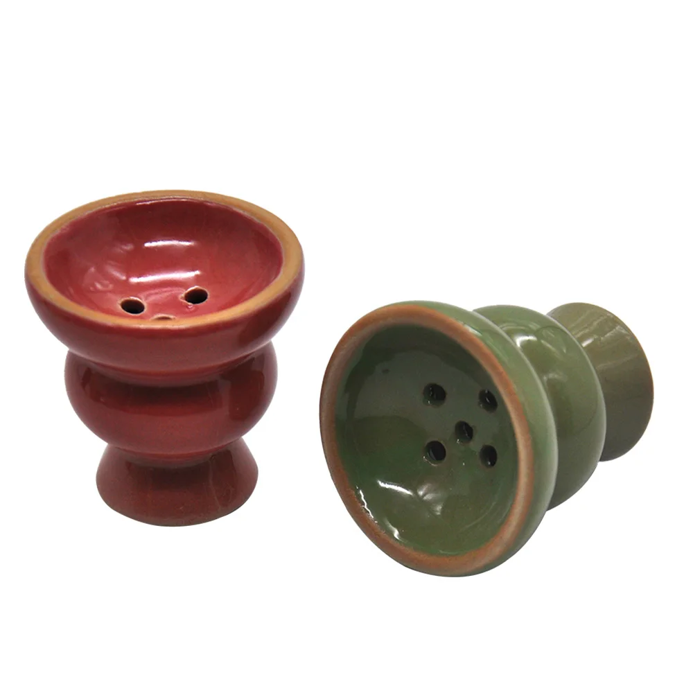 HORNET Ceramic Hookah Bowl Tobacco Shisha Bowl Five Holes For Hookah Chicha Narguile Accessories