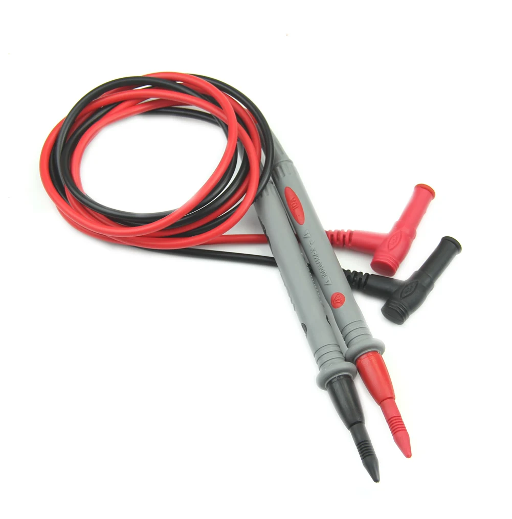 1 Pair Universal Probe Test Leads Pin 1000V 10A for Digital Multimeter