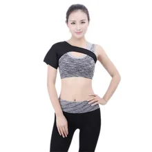 Спортивный ремень для защиты мышц, вывих, травма, артрит, поддержка плеч, Йога, баскетбол, спортивные аксессуары 4A