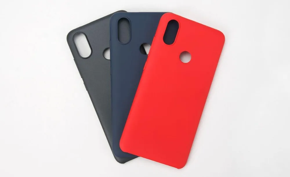 Оригинальный чехол для Xiaomi MI A2 Lite задняя крышка Mi 6X матовый телефона mi6x a 2 lite