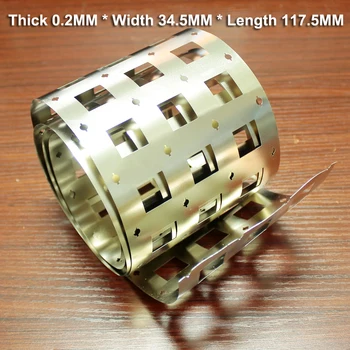 

1kg 32650 lithium battery pack nickel plated 32700 assembly connection high current spot welding and nickel plate 0.2mm thick