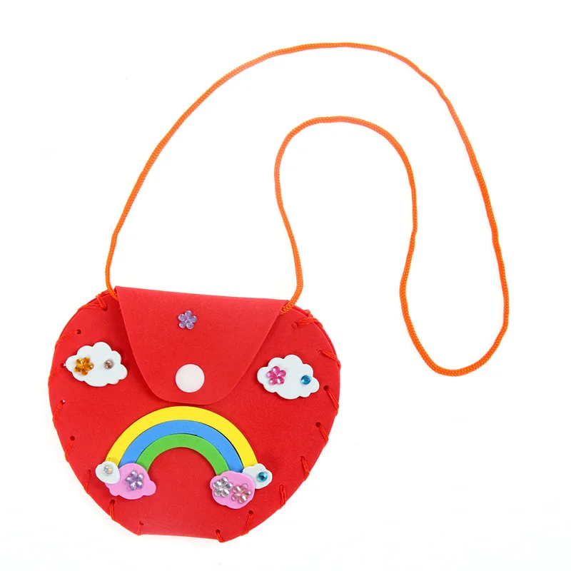 Новая детская игрушка Diy детский сад монетница ручной работы детские игрушки EVA портмоне для детей игрушки ремесла детей - Цвет: 11